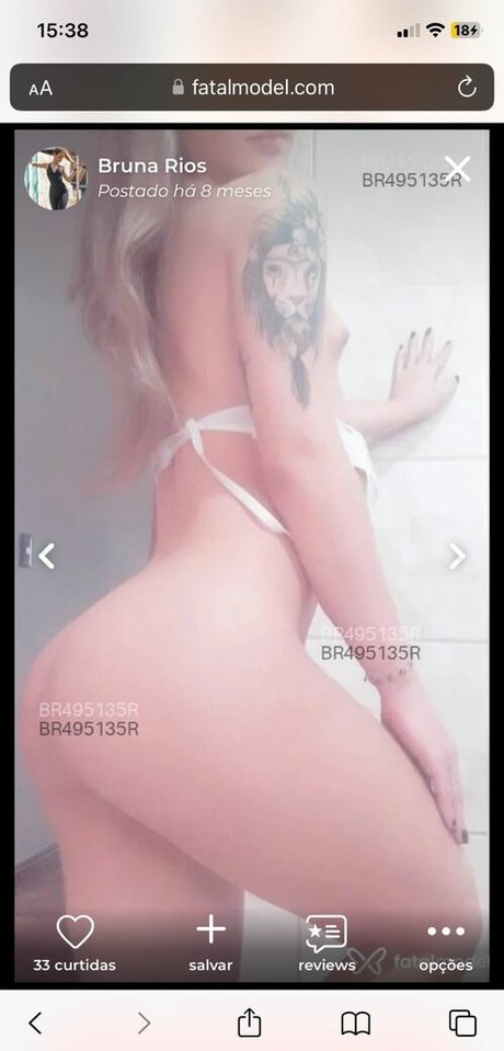 Bruna Rios 美しいモデル 写真