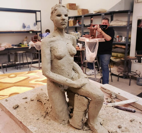 巨大なチンポを持つシーメールオンリーファンズ アートポルノ 写真