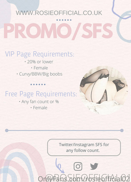 rosieofficial02 美しいモデル 写真