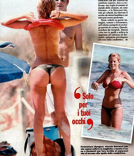 Alessia Marcuzzi 完璧なモデル 写真